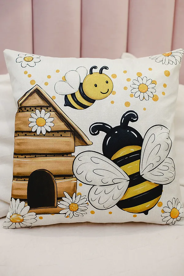 Наволочка декоративная декоративная 2шт рогожка Гном и Цветок НАТАЛИ, серый - фото 2