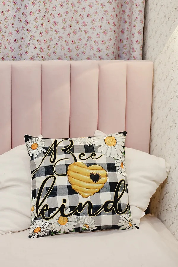 Наволочка декоративная декоративная 2шт рогожка Гном и Цветок НАТАЛИ, серый - фото 2