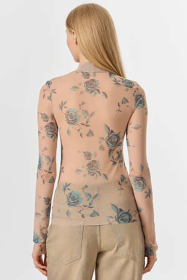 Джемпер MARK FORMELLE, розы на марципане - фото 2