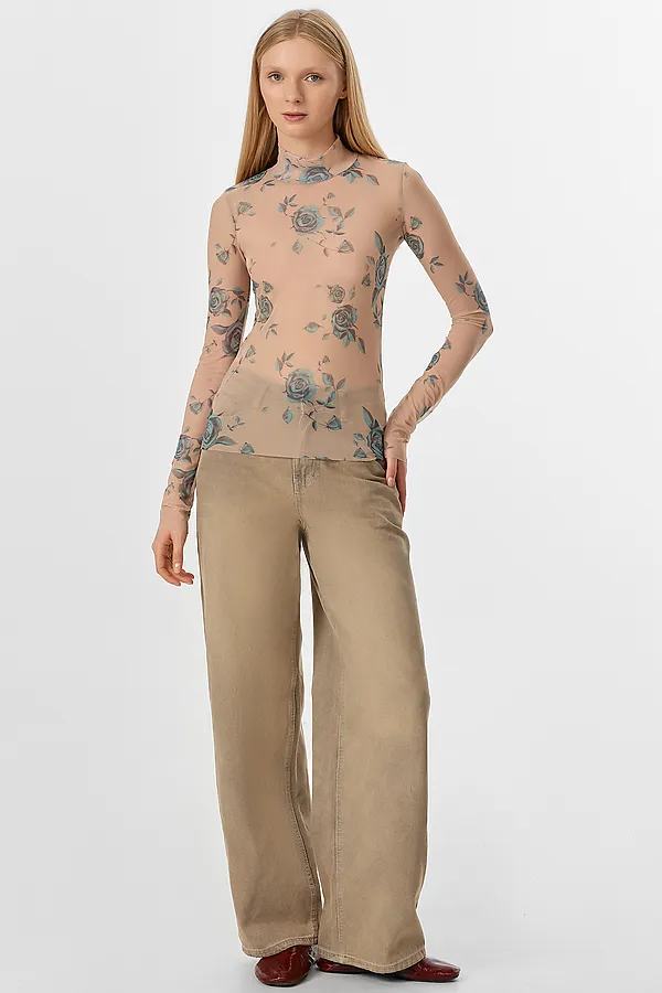 Джемпер MARK FORMELLE, розы на марципане - фото 2