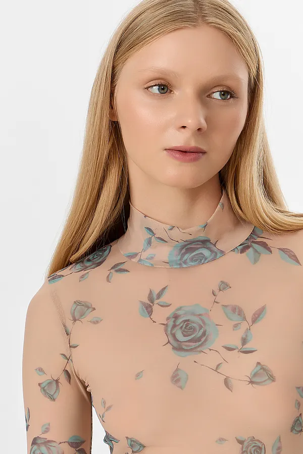 Джемпер MARK FORMELLE, розы на марципане - фото 2