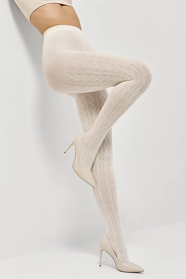 Колготки OMSA, avorio (молочный) - фото 2