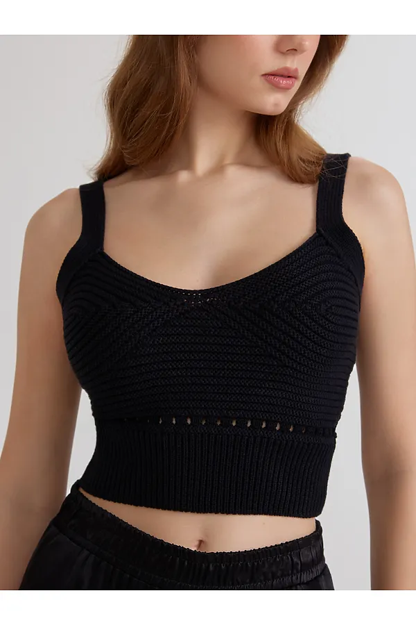 Топ CONTE ELEGANT, black - фото 2