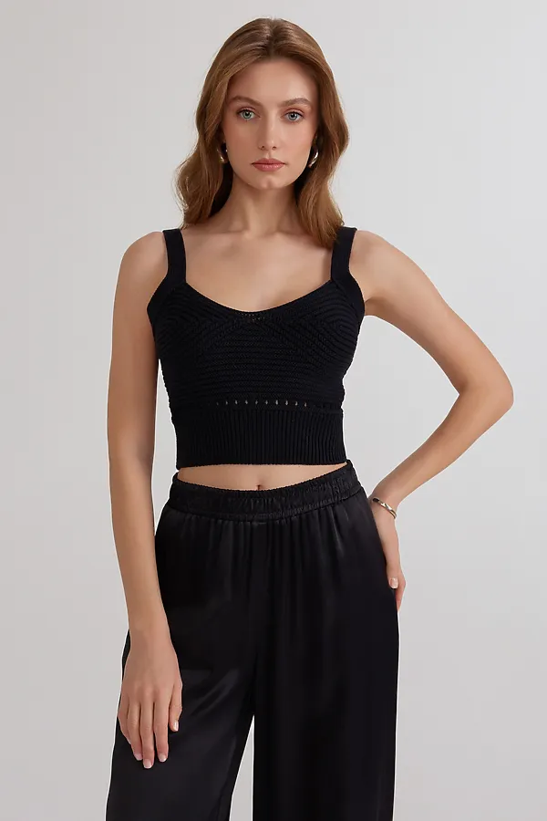 Топ CONTE ELEGANT, black - фото 2