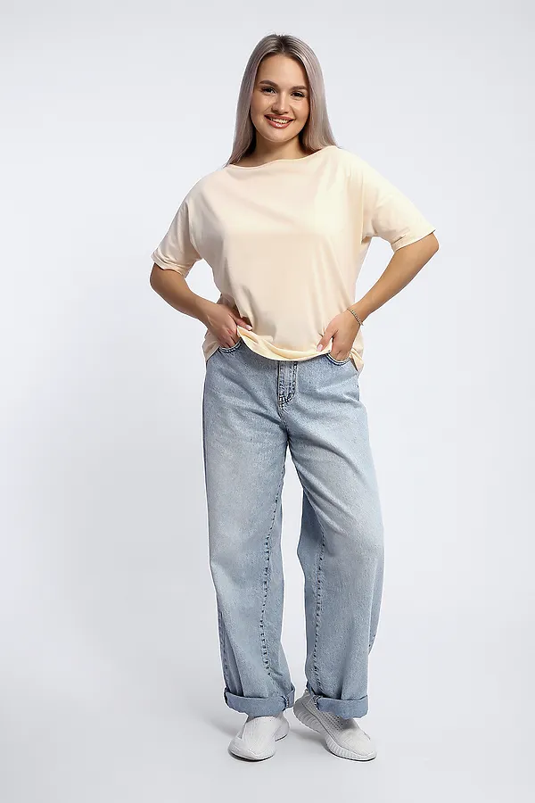 Футболка 80046 НАТАЛИ, персиковый - фото 2