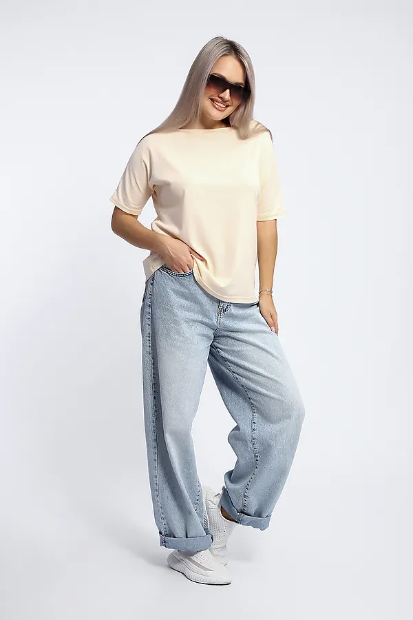 Футболка 80046 НАТАЛИ, персиковый - фото 2