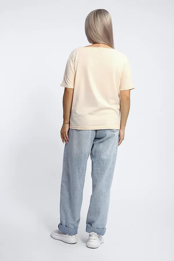 Футболка 80046 НАТАЛИ, персиковый - фото 2