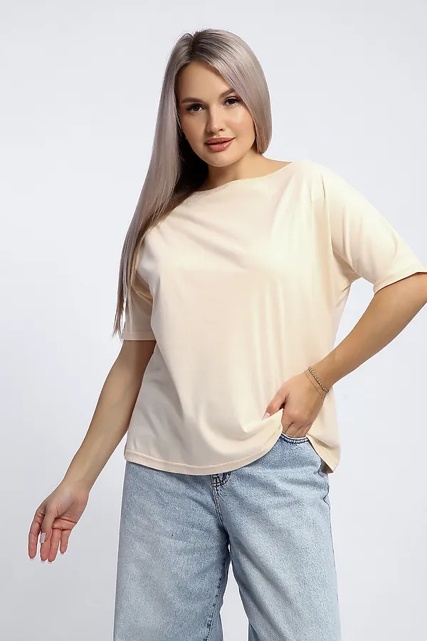 Футболка 80046 НАТАЛИ, персиковый - фото 2