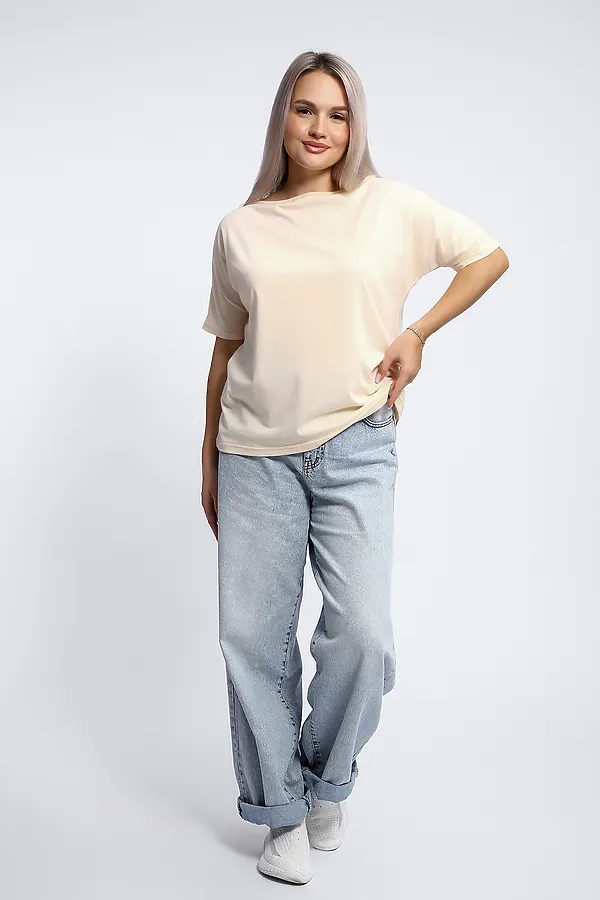 Футболка 80046 НАТАЛИ, персиковый - фото 2