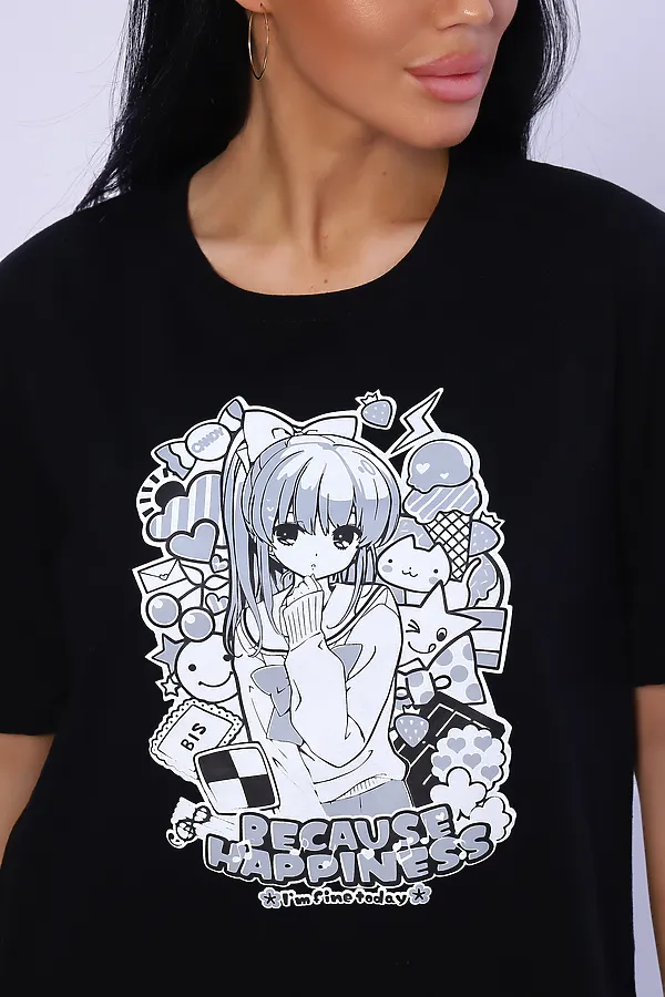 Костюм домашний 35332 НАТАЛИ, черный - фото 2