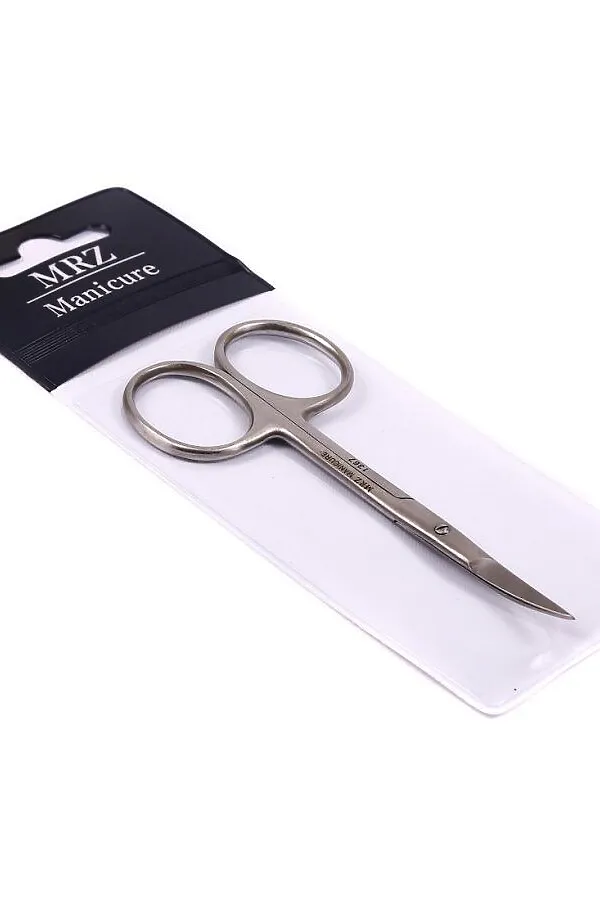 Mertz Ножницы маникюрные для ногтей 1367, 10 см KRISTALLER, серебристый - фото 2