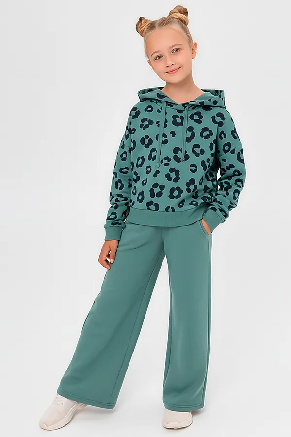 Комплект футер 2х нитка петля YOULALA, шалфей - фото 2