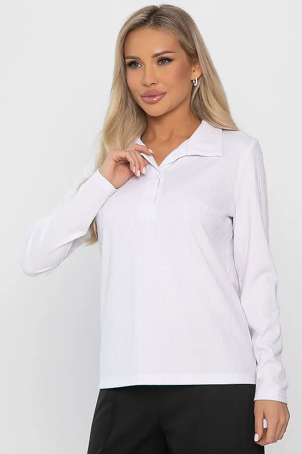 Лонгслив LADY TAIGA, белый - фото 2