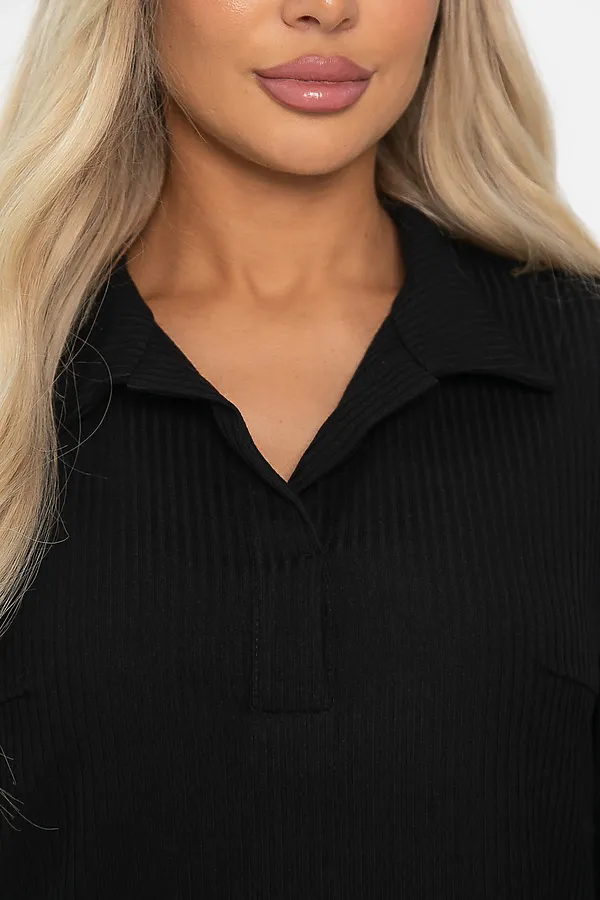 Лонгслив LADY TAIGA, черный - фото 2