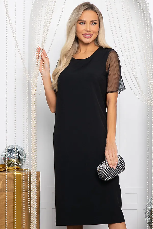 Платье LADY TAIGA, черное - фото 2