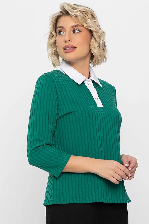 Поло LADY TAIGA, зеленое - фото 2