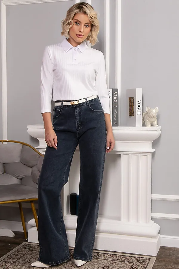 Поло LADY TAIGA, белое - фото 2