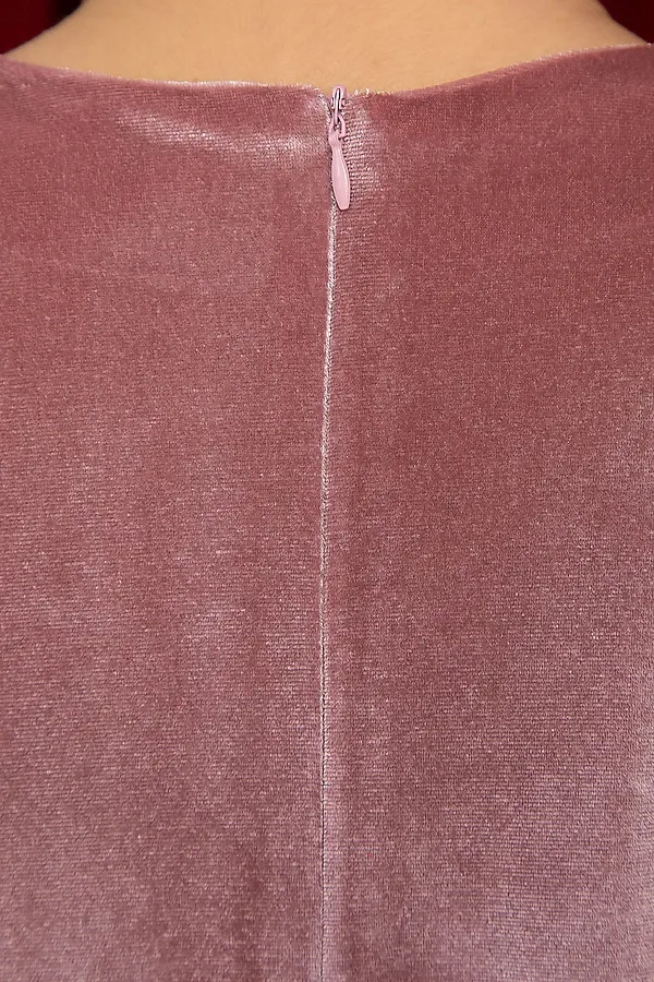 Платье LADY TAIGA, пыльно-розовое - фото 2