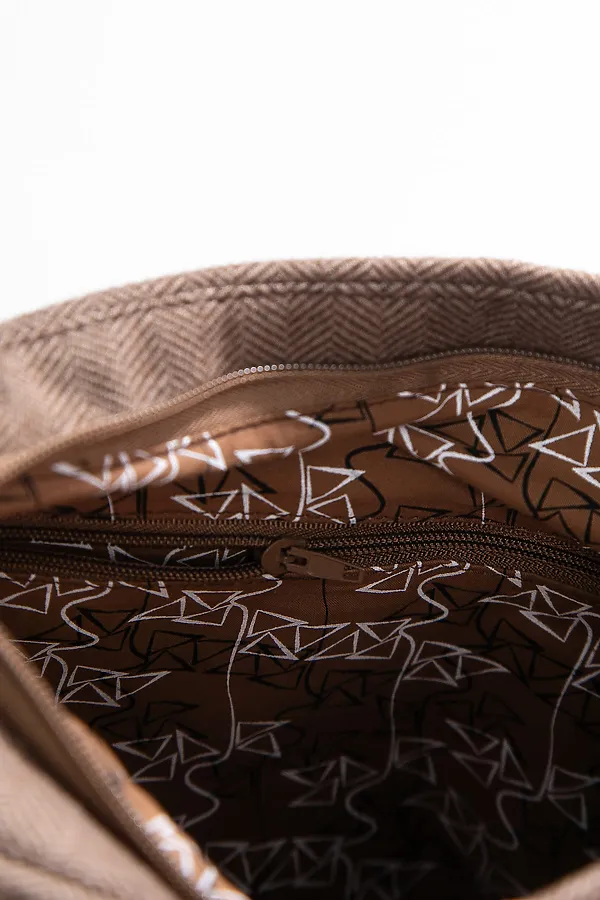 Сумка-шопер LADY TAIGA, коричневая - фото 2