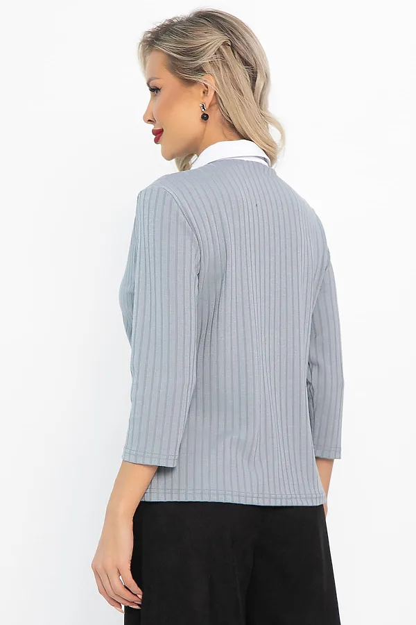 Поло LADY TAIGA, серое - фото 2