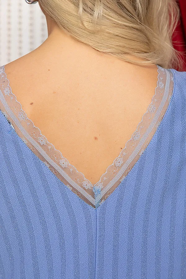 Платье LADY TAIGA, голубое - фото 2