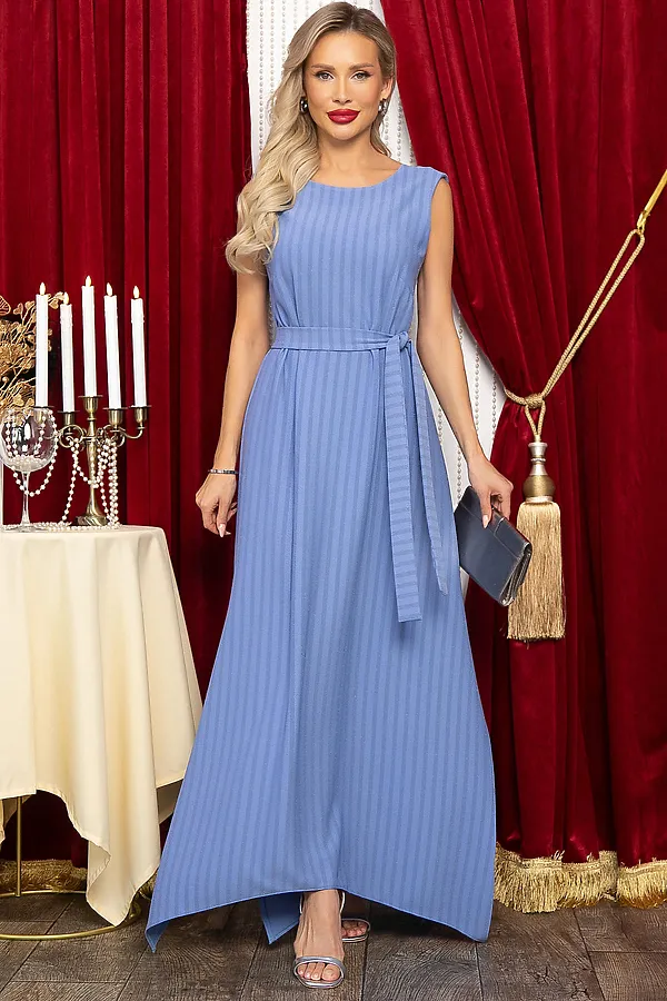 Платье LADY TAIGA, голубое - фото 2