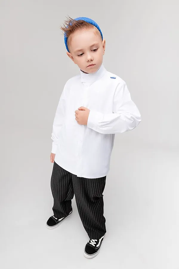 Брюки BODO, черный (белый) - фото 2