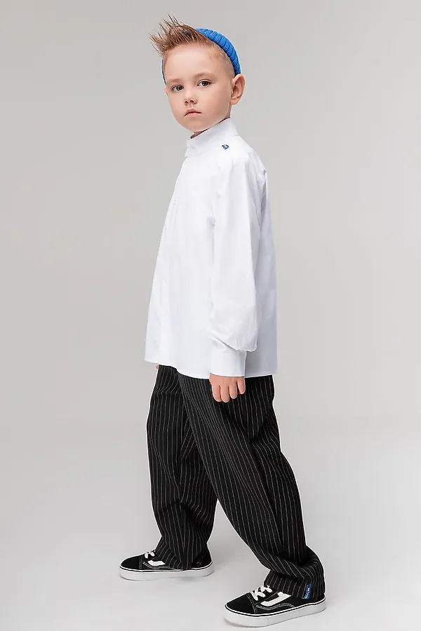 Брюки BODO, черный (белый) - фото 2