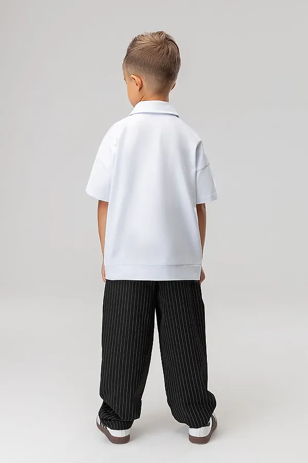 Брюки BODO, черный (белый) - фото 2