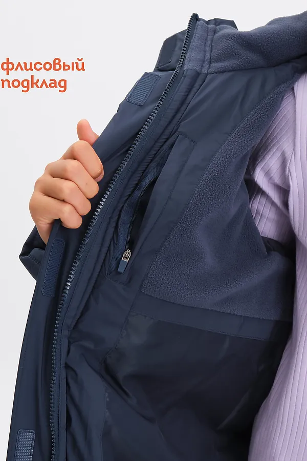 Куртка PELICAN, темно-серый - фото 2