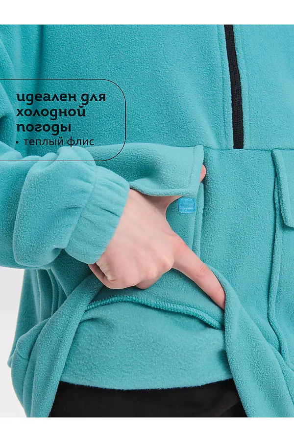 Толстовка PELICAN, морская волна - фото 2