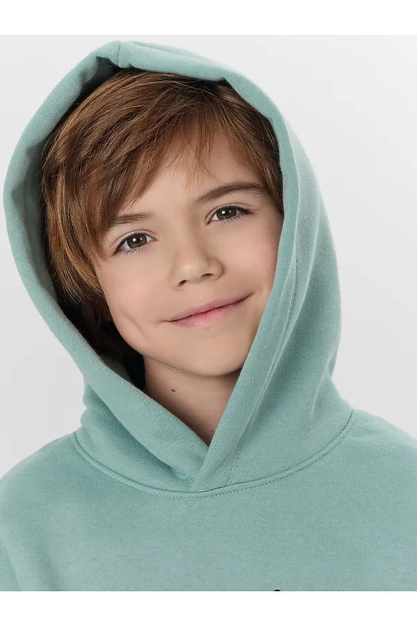 Худи MARK FORMELLE, шалфей +печать - фото 2