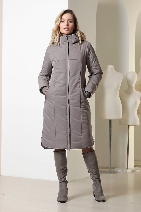 Пальто DIZZYWAY, т.бежевый - фото 2