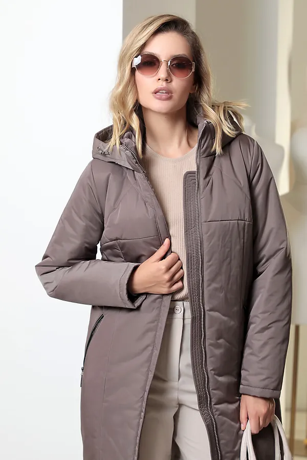 Пальто DIZZYWAY, коричневый - фото 2