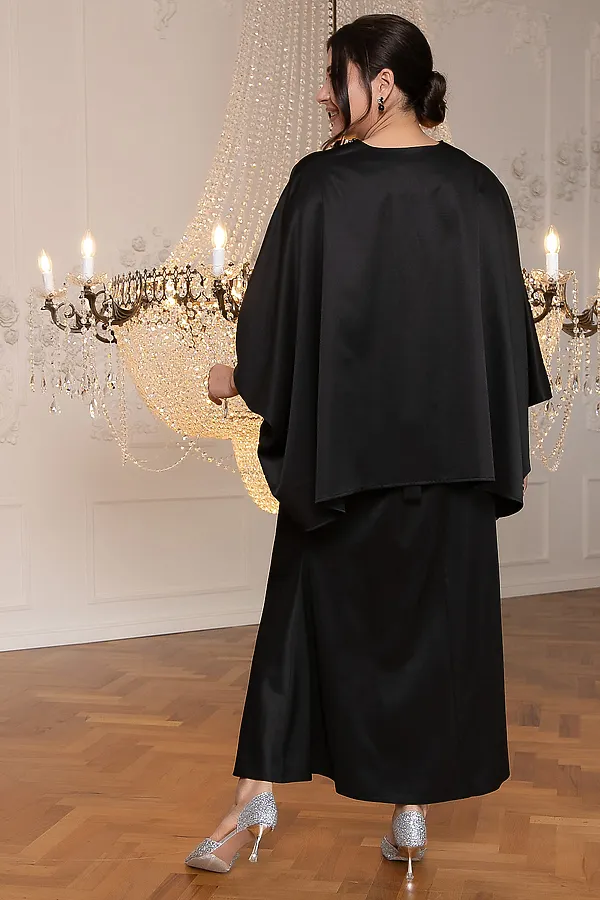 Костюм (Блуза+Юбка) LADY TAIGA, черный - фото 2