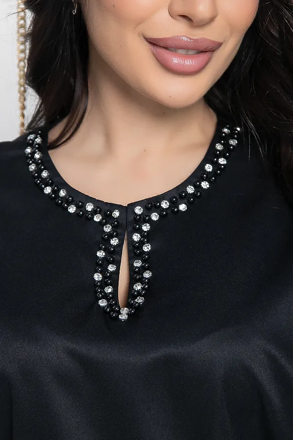 Костюм (Блуза+Юбка) LADY TAIGA, черный - фото 2