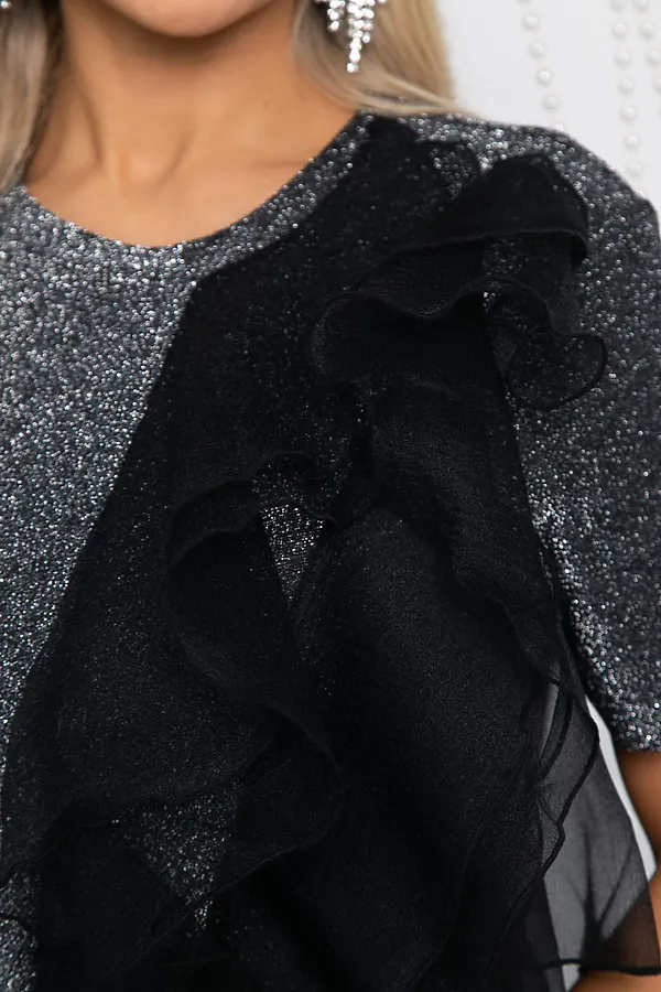 Блуза LADY TAIGA, серая - фото 2