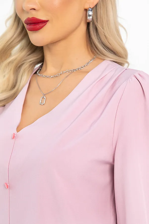 Блуза LADY TAIGA, розовая - фото 2