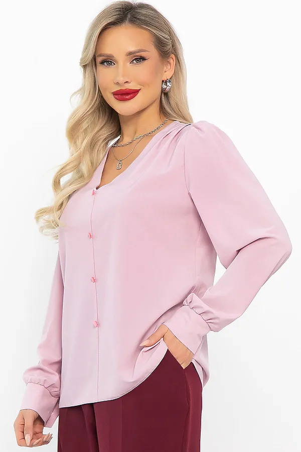 Блуза LADY TAIGA, розовая - фото 2