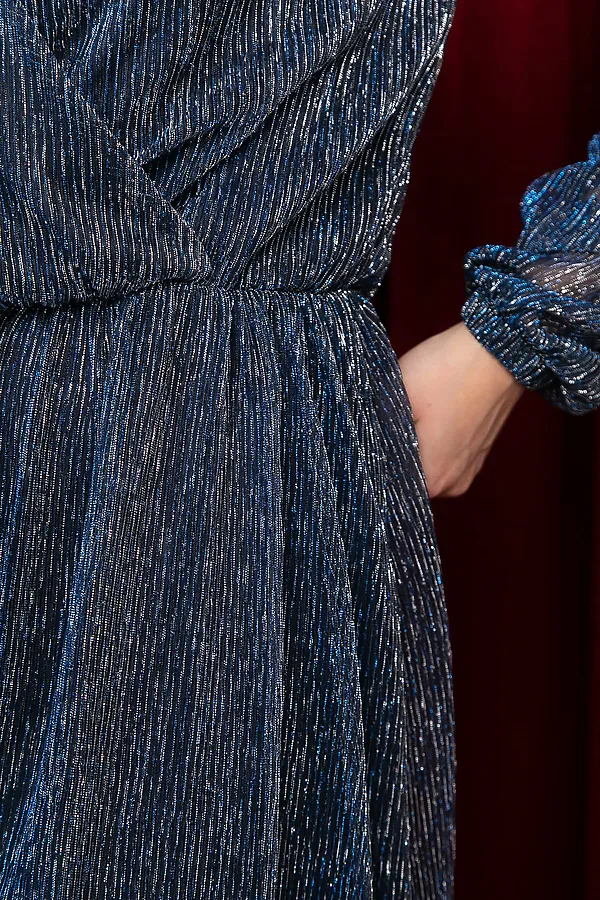Платье LADY TAIGA, сине-серебряное - фото 2