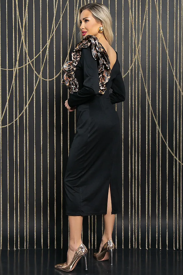 Платье LADY TAIGA, черное - фото 2