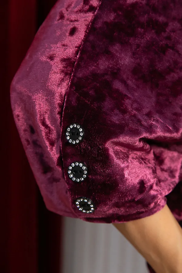 Платье LADY TAIGA, винное - фото 2