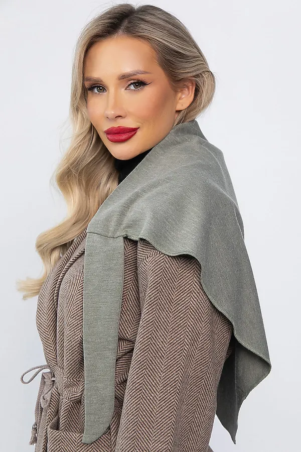 Косынка с завязками LADY TAIGA, хаки - фото 2