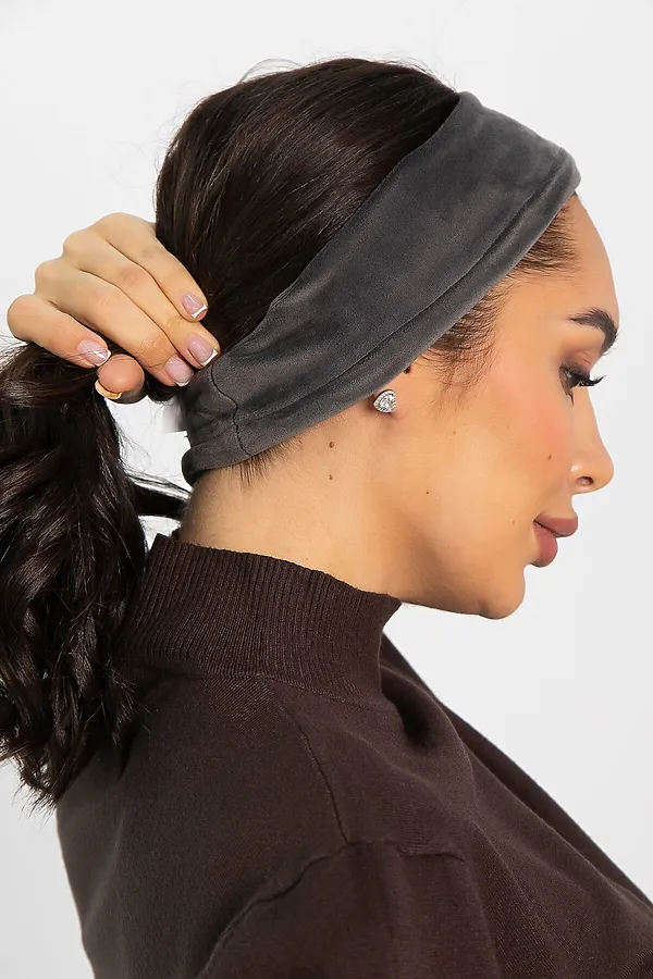 Повязка на голову LADY TAIGA, серая - фото 2