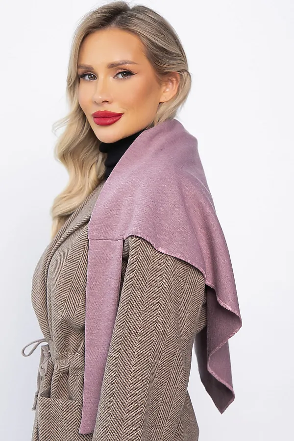 Косынка с завязками LADY TAIGA, ягодная - фото 2