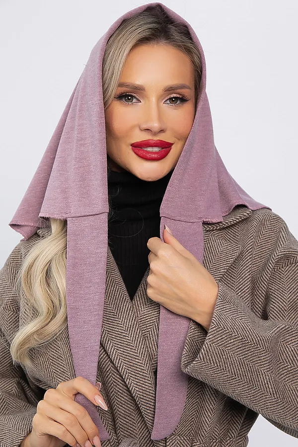 Косынка с завязками LADY TAIGA, ягодная - фото 2