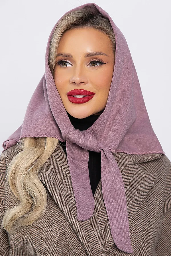 Косынка с завязками LADY TAIGA, ягодная - фото 2