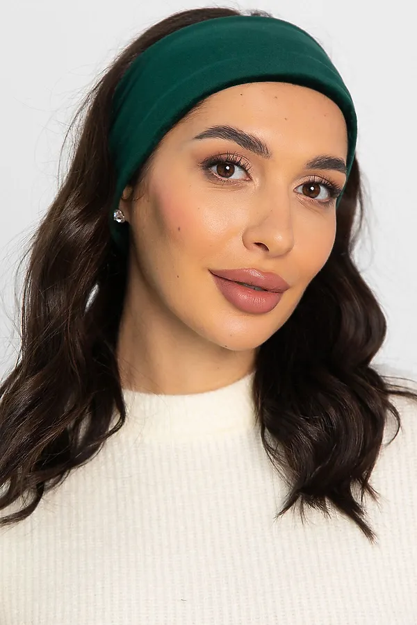 Повязка на голову LADY TAIGA, зеленая - фото 2