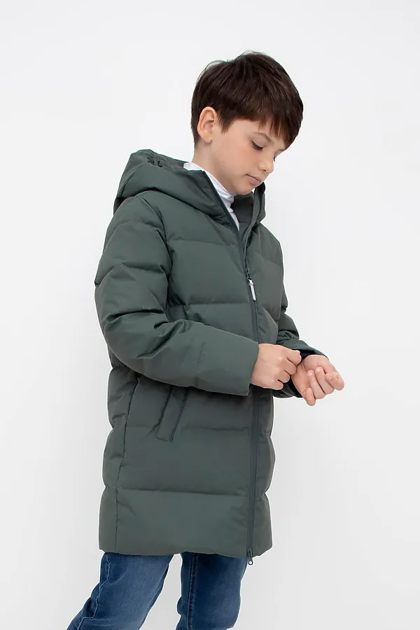 Пальто CROCKID, серо-зеленый - фото 2