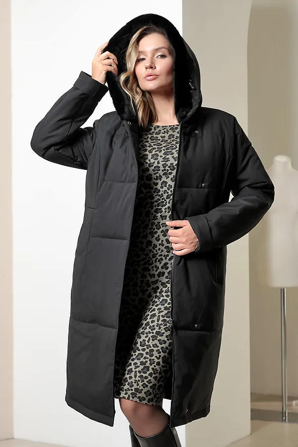 Пальто DIZZYWAY, черный - фото 2